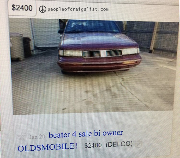 beater for sale by owner lol